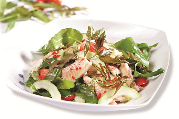 Gỏi sầu đâu - 10 món ăn ngon - đặc sản An Giang