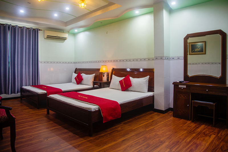 phòng nghỉ đặc biệt tiện nghi cho đoàn 4 người