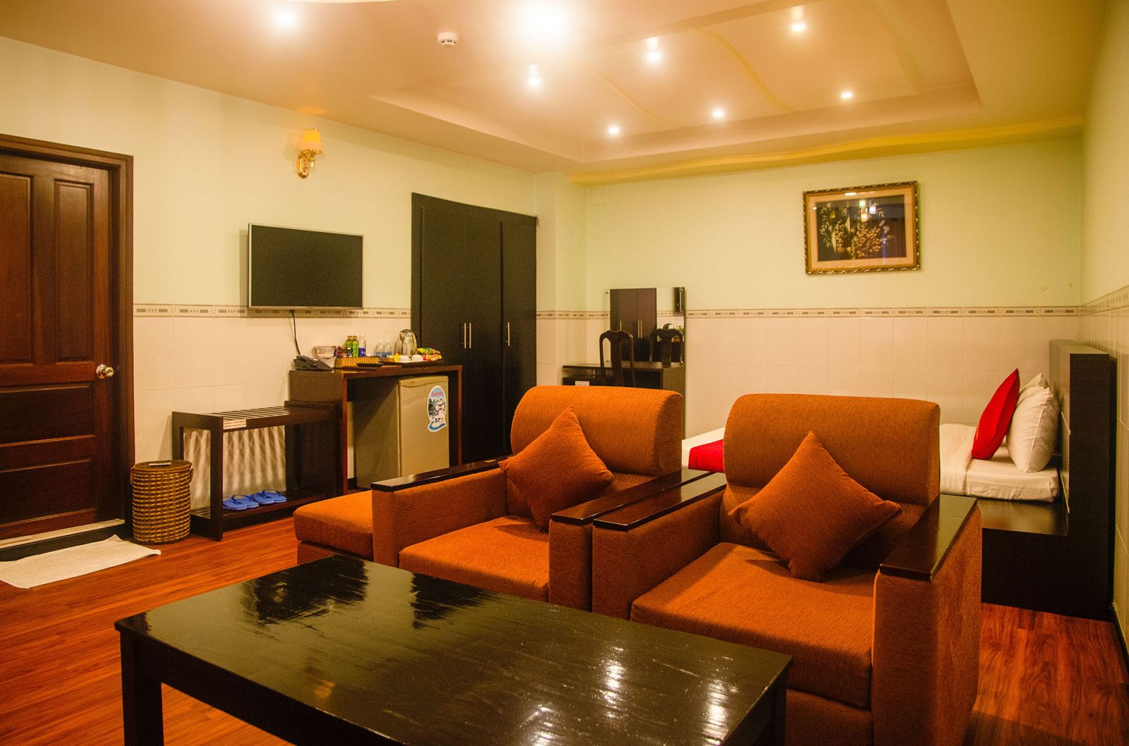 Phòng sang trọng 1 giường đôi