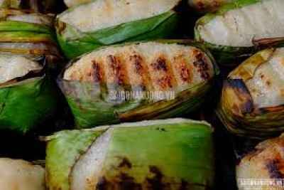 HƯƠNG VỊ VÀ CÁCH LÀM CHUỐI BỌC NẾP NƯỚNG AN GIANG. HELEN NGỌC GIANG GIỚI THIỆU.