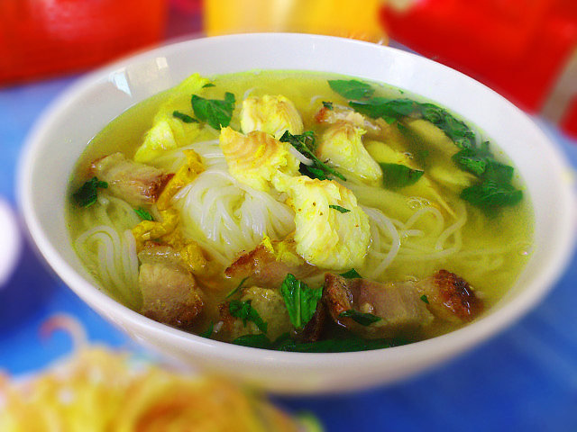 Bún cá - món ăn bình dân ngon mà rẻ ở Long Xuyên