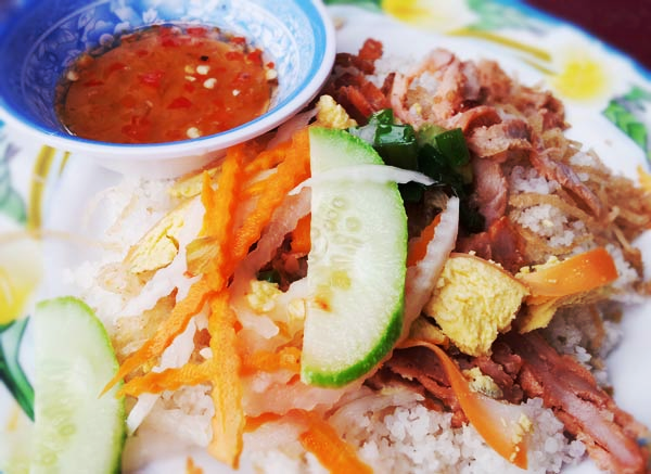 Cơm tấm nhuyển đặc biệt chỉ có tại Long Xuyên